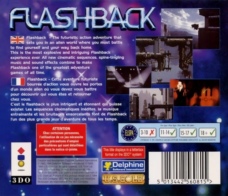 Flashback : The Quest for Identity - Dos