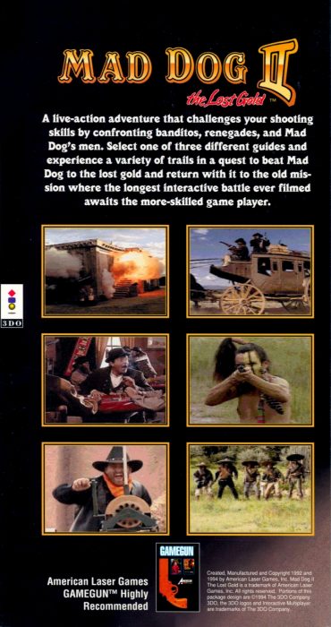 Mad Dog 2 - The Lost Gold - Dos