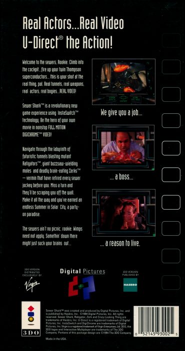 Sewer Shark - Dos