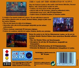 The Lost Files of Sherlock Holmes - Dos