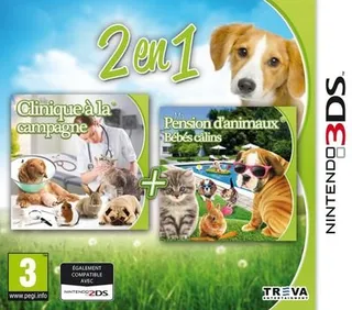 2 in 1 - My Vet Practice 3D - In the Country + My Baby Pet Hotel 3D