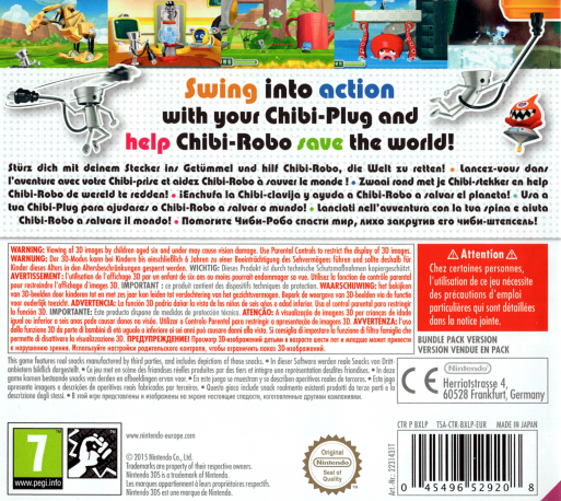 Chibi-Robo! Zip Lash - Dos