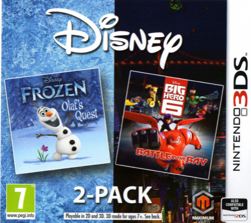 Disney 2-pack - Frozen - Olaf's Quest Big Hero 6 - Battle In The Bay