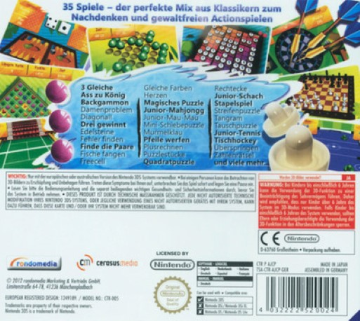 Junior Classic Games 3D dos