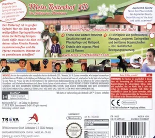 Mon Haras 3D - Dos
