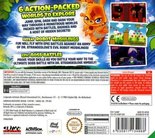 Moshi Monsters : Katsuma Unleashed - Dos