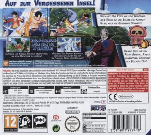 One Piece: Unlimited World Red - Dos