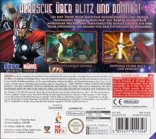 Thor : Dieu du Tonnerre - Dos