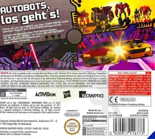 Transformers Prime : The Game - Dos