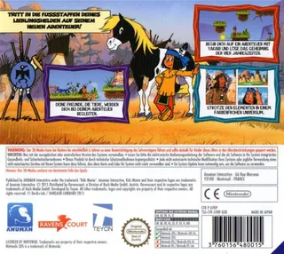 YAKARI : Le Mystère de Quatre-Saisons - Dos