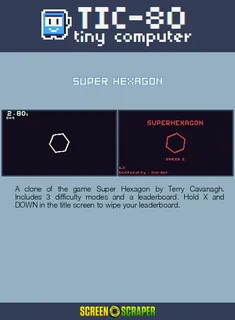 Super Hexagon - Dos