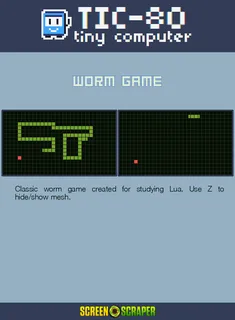 Worm Game - Dos