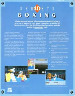 4d Sports Boxing - Dos