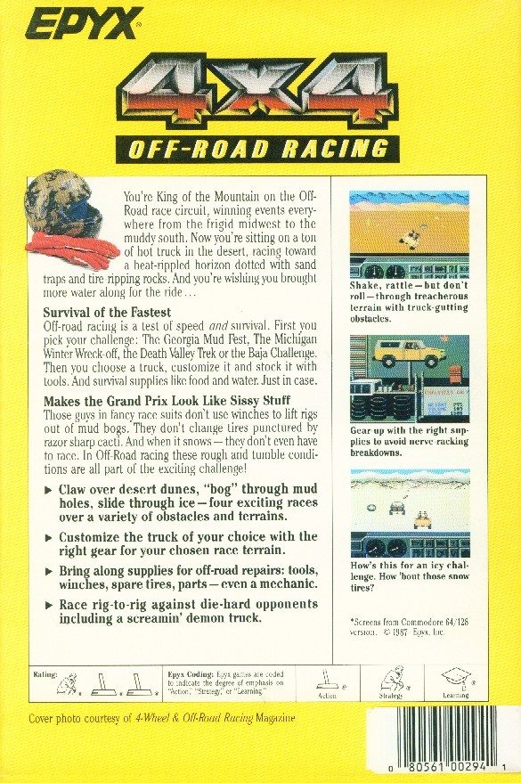 4x4 Off-Road Racing - Dos