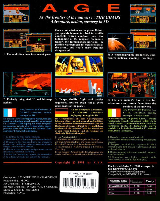 A.G.E. - Advanced Galactic Empire - Dos