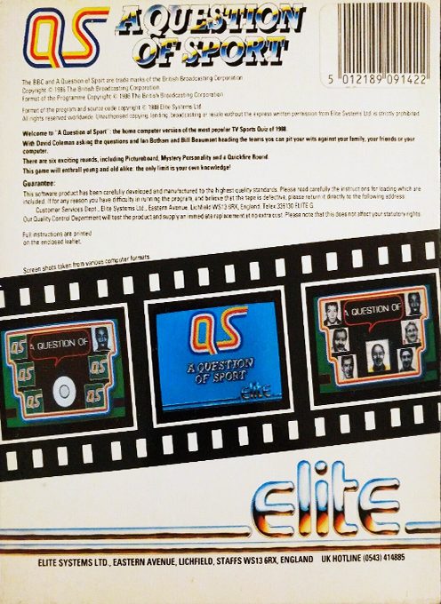 A Question of Sport - Dos