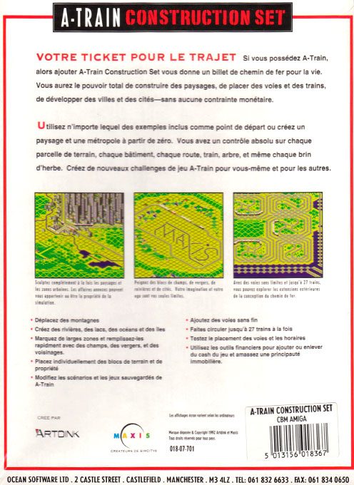 A-Train Construction Set - Dos