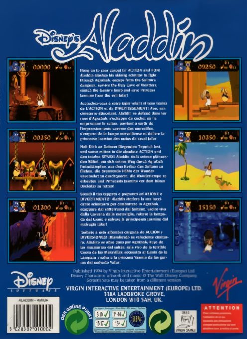 Aladdin - Dos