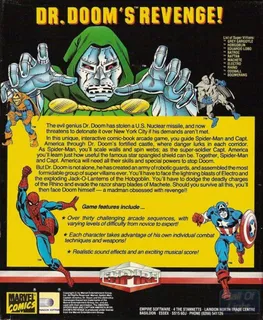 The Amazing Spider-man And Captain America In Dr. Doom's Revenge! - Dos