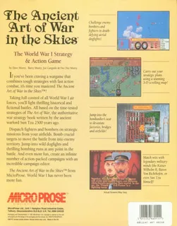 The Ancient Art Of War In The Skies - Dos