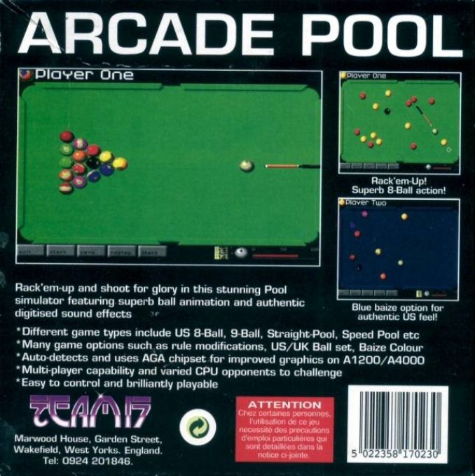 Arcade Pool - Dos