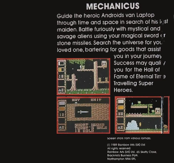 Australo Piticus Mechanicus - Dos