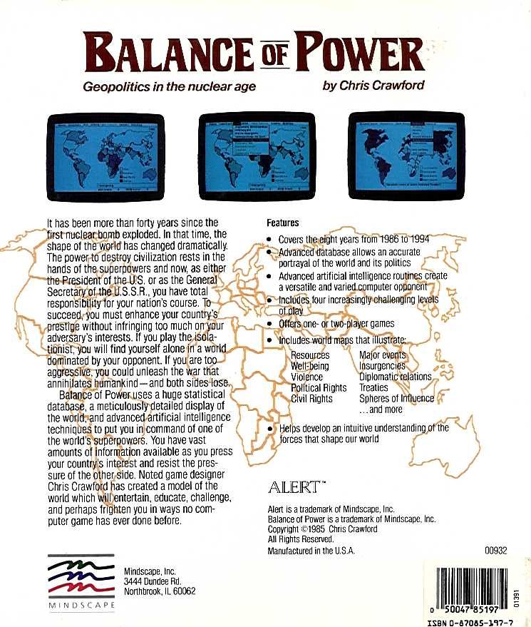 Balance of Power - Geopolitics in the Nuclear Age - Dos