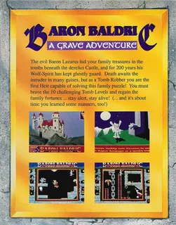 Baron Baldric - A Grave Adventure - Dos
