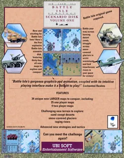 Battle Isle - Scenario Disk Volume 1 - Air-Land-Sea Strategy - Dos