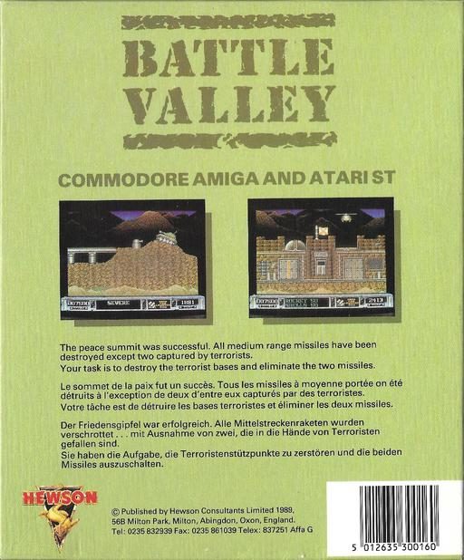 Battle Valley - Dos
