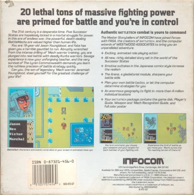 Battletech - The Crescent Hawk's Inception - Dos