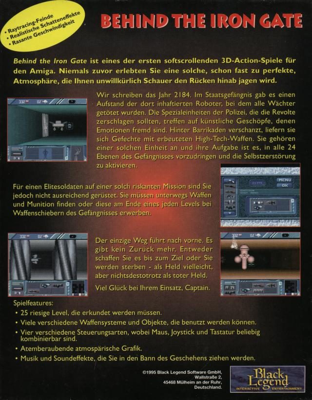Behind the Iron Gate - Dos