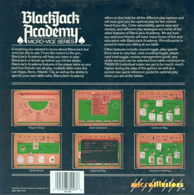 Blackjack Academy - Dos