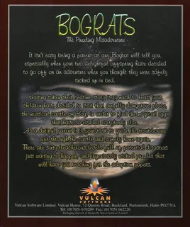 Bograts - The Puzzling Misadventure - Dos