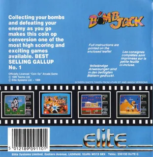 Bomb Jack - Dos