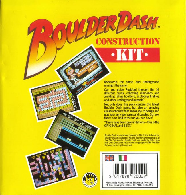 Boulder Dash Construction Kit - Dos