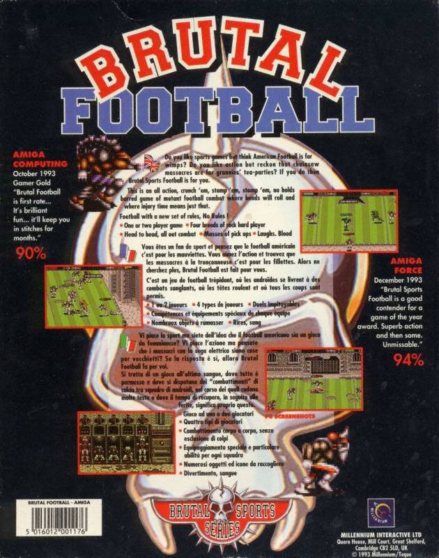 Brutal Football - Deluxe Edition - Dos