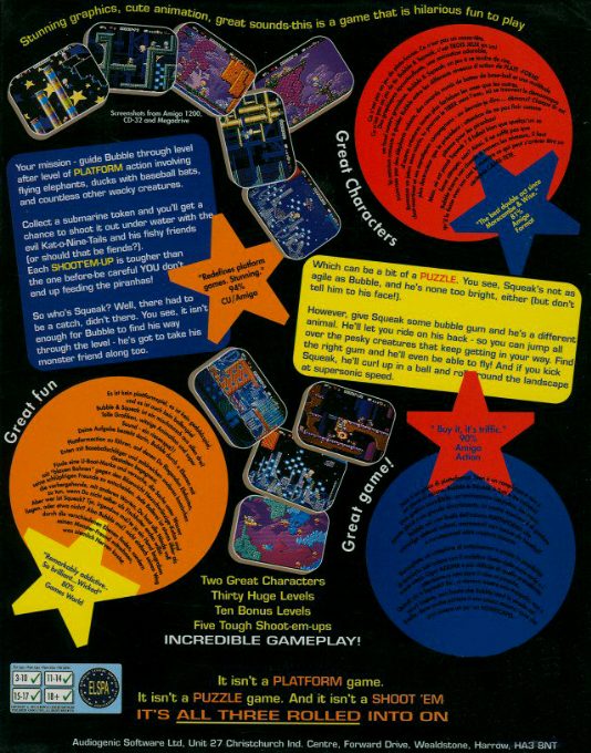 Bubble and Squeak - Dos