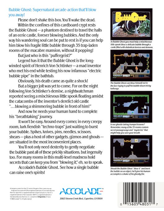 Bubble Ghost - Dos
