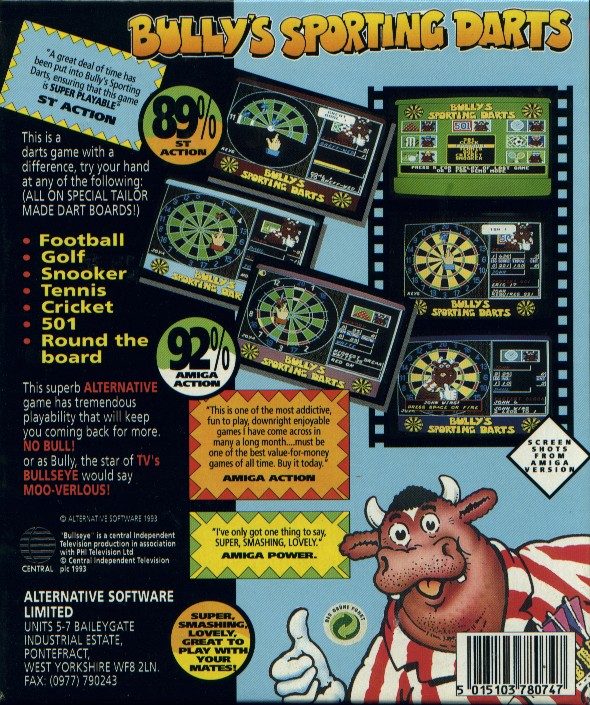 Bully's Sporting Darts - Dos