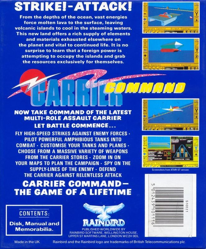 Carrier Command - Dos