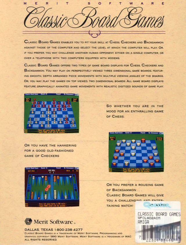 Classic Board Games - Dos