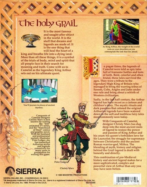 Conquests Of Camelot - The Search For The Grail - Dos