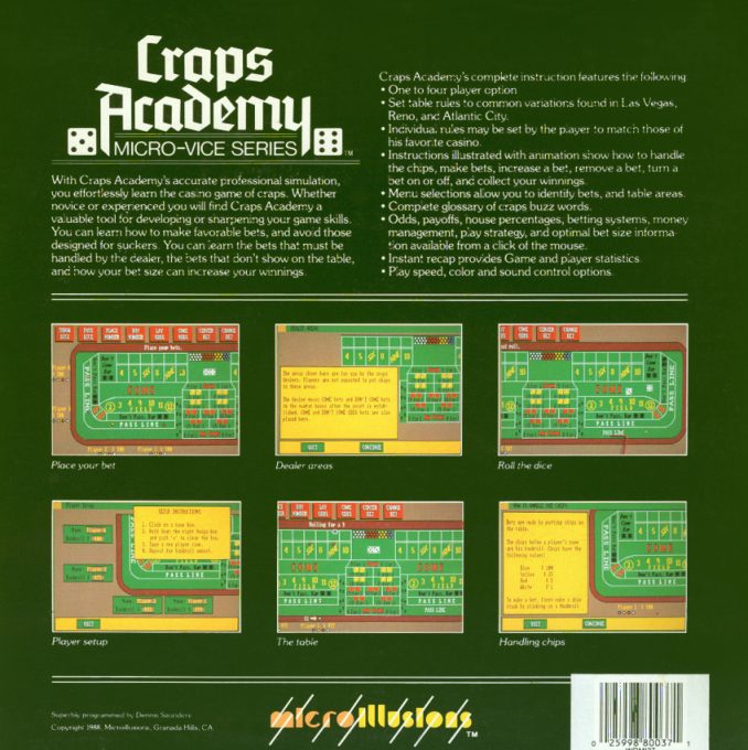 Craps Academy - Dos