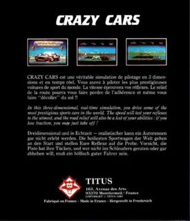 Crazy Cars - Dos