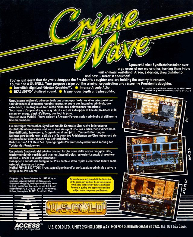 Crime Wave - Dos