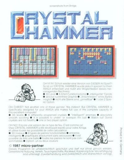 Crystal Hammer - Dos