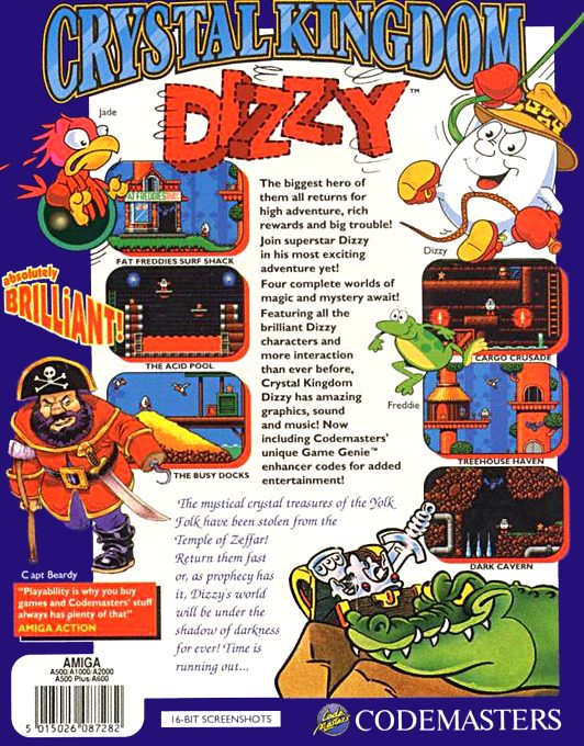 Crystal Kingdom Dizzy - Dos