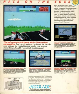 The Cycles - International Grand Prix Racing - Dos