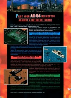 Desert Strike - Return To The Gulf - Dos